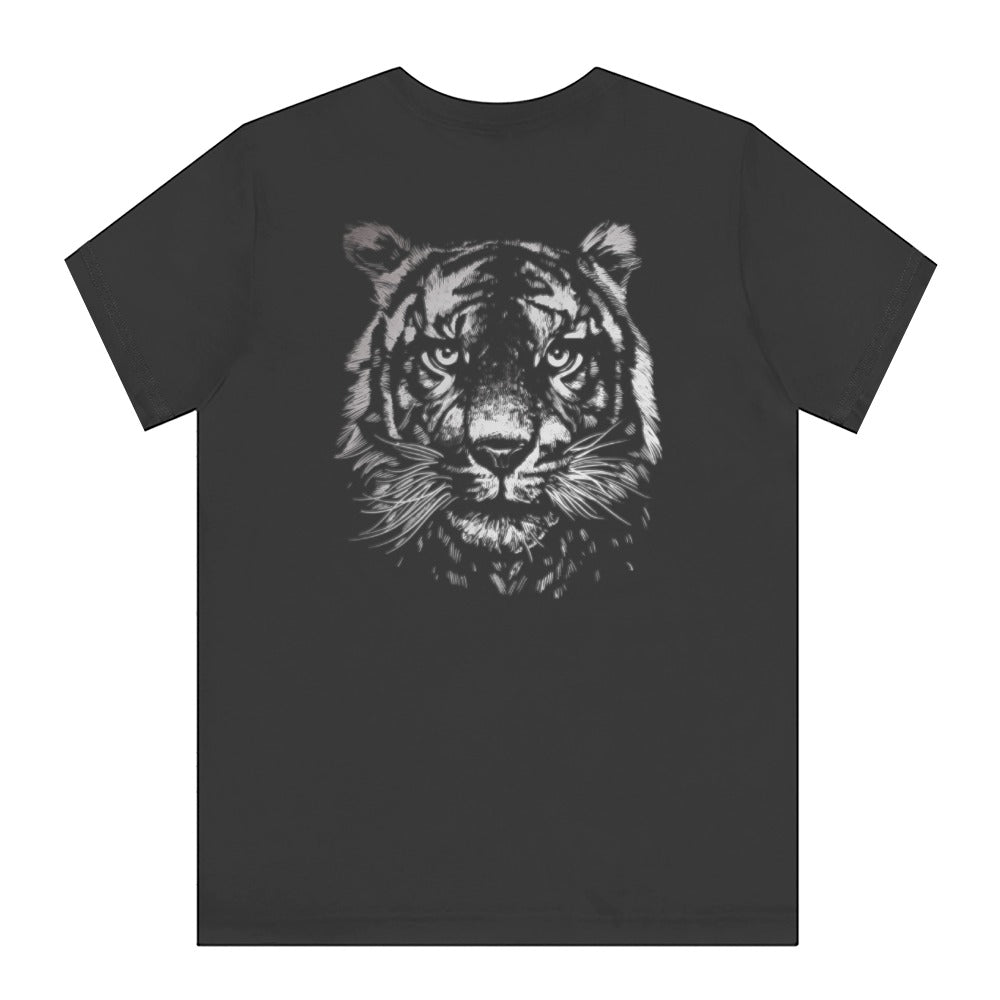 Bold Tiger Face Illustration T-shirt product