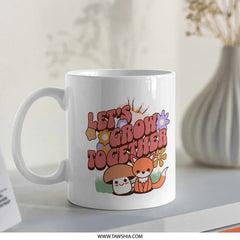 Let's Grow Together Cute Animal Themed Mug product