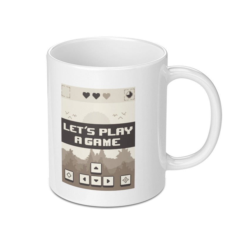 Let's Play A Game Themed Coffee Mug product