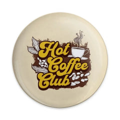 Hot Coffee Club Pinback Button, Coffee Lover Button, Coffee Addict Gift, Trendy Buttons, Sarcastic Coffee Button, Unique Pinback Button - Tawshia