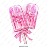 Pink Popsicle Tote Bag, Cute Ice Pop, Foodie Design, Summer Vibes, Unique Gift, Stylish Shopping Bag, Reusable Grocery Bag - Tawshia