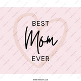 Best Mom Ever Mouse Pad, Mother's Day Gift, Cute Mom Mousepad, Gift for Mom, Mom Birthday Present, Desk Accessories, Mom Office Decor - Tawshia