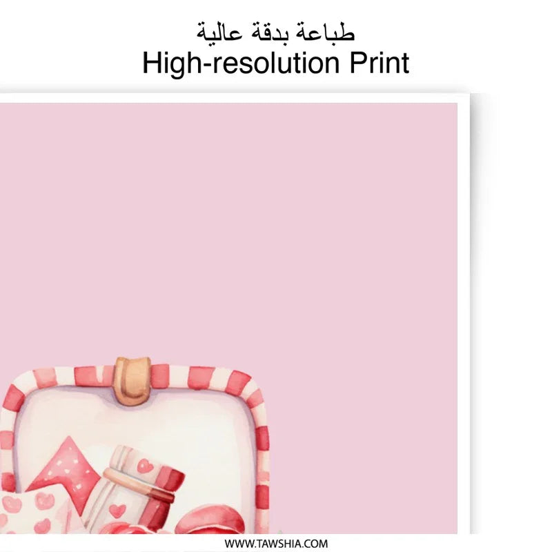 Valentine Gift Photographic Prints, Basket Art, Pink Home Decor, Roses, Sweet Treats, Romantic Prints, Gift for Her, Wall Art - Tawshia