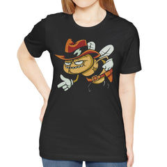 Cartoon Character with Shovel Graphic T-Shirt product
