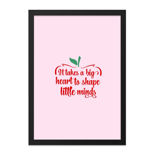 Teacher Appreciation Wall Art, Heart Quote Wall Art, Classroom Decor Print, Teacher Gift Idea, Printable Art, Teacher Saying Gift - Tawshia