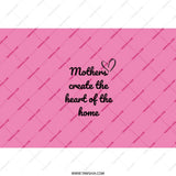 Mothers Heart of Home Tumbler, Mothers Day Gift, Mom Tumbler, Gift for Mom, Best Mom Ever, Mom Birthday Gift, Pink Tumbler, Home Tumbler - Tawshia