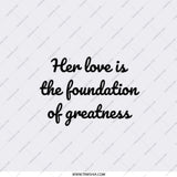 Love Foundation Pocket Mirror, Inspirational Quote Mirror, Gift for Her, Motivational Mirror, Compact Mirror, Pocket Mirror Gift - Tawshia