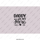 Daddy is My Hero Tumbler, Fathers Day Gift Idea, Gift for Dad, Gift from Daughter, Gift from Son, Tumbler with Straw - Tawshia