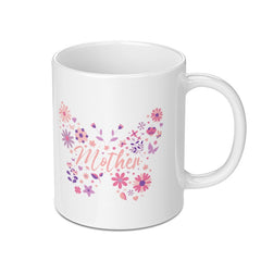Pink Floral Butterfly Mother Design Mug product