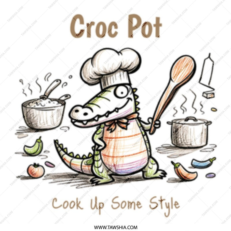 Cook Up Some Style Croc Pot product