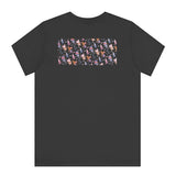 Abstract Colorful Pattern on Black T-Shirt product