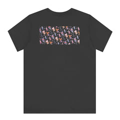 Abstract Colorful Pattern on Black T-Shirt product