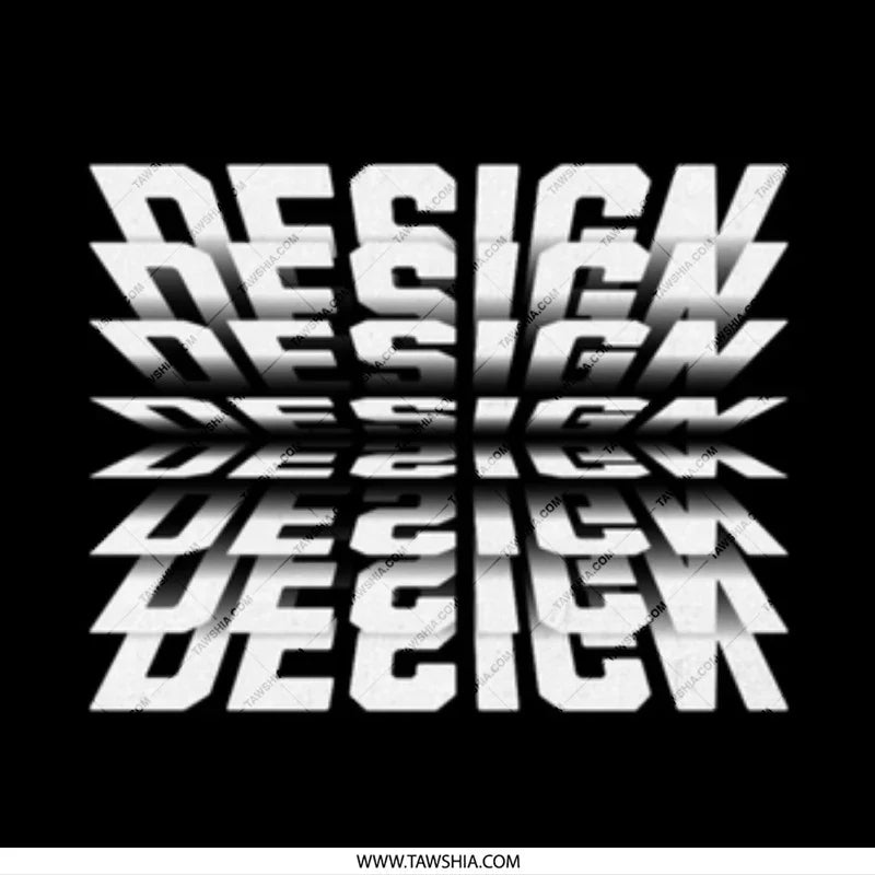 Optical Illusion Design Reflected Graphic product