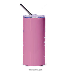 Pink Insulated Tumbler with Straw Drinking Cup product