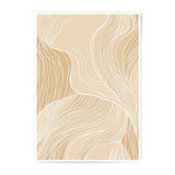 Abstract Beige Photographic Print, Minimalist Art, Modern Wall Decor, Neutral Tones, Fine Art Print, Home Decor, Aesthetic Print, Line Art - Tawshia