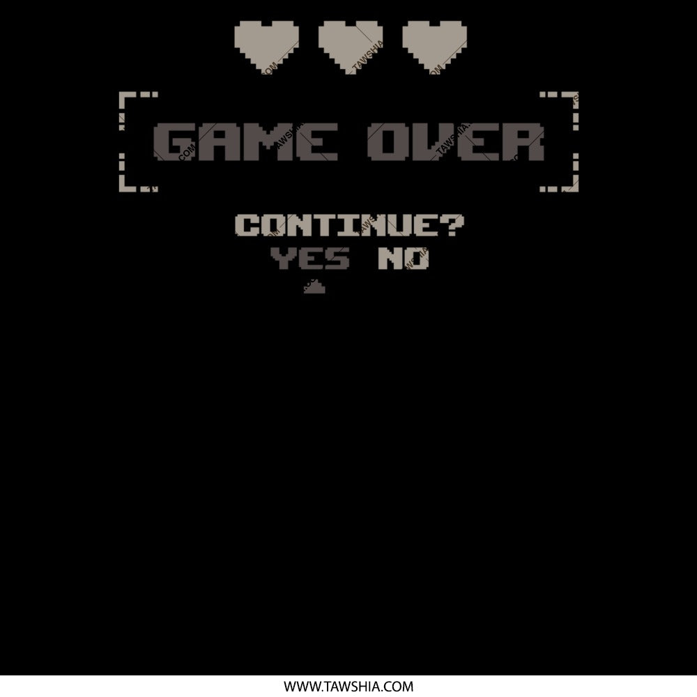 Retro Game Over Continue T-Shirt product