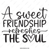 Friendship Mug, Soul Refreshing Mug, Friend Gift Mug, Best Friend Mug, Coffee Mug, Hot Beverage Mug, Friendship Quote Mug - Tawshia