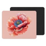 Floral Poppy Design Decorative Mouse Pad Product Type