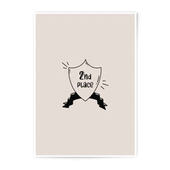 Second Place Photographic Prints, Achievement Wall Decor, Sports Prints, Reward Art, Motivational Decor, Competition Gift, Nursery Decor - Tawshia