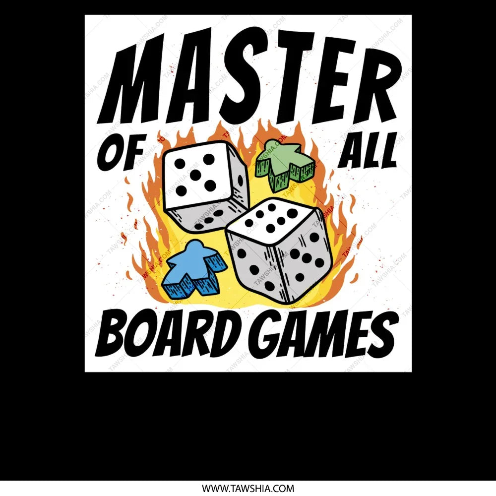 Master of All Board Games T-shirt product