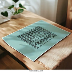 Funny Friend Nutritional Facts Photographic Prints, Unique Gift, Best Friend Humor, 1 Amazing Woman Quote, Friendship Goals - Tawshia