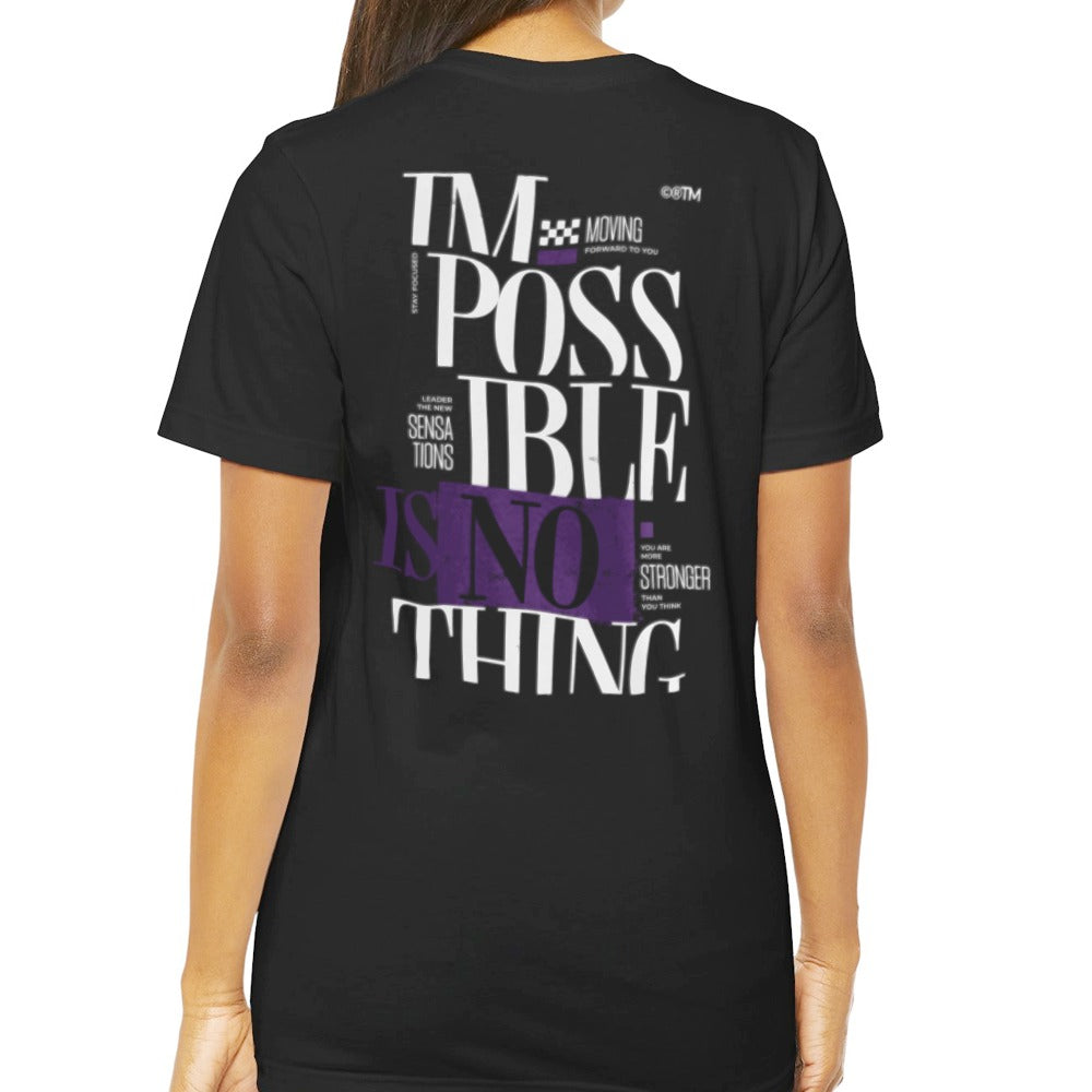 Inspirational Impossible is Nothing Graphic T-Shirt product type