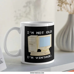 I'm Not Old I'm Vintage Computer Themed Mug product
