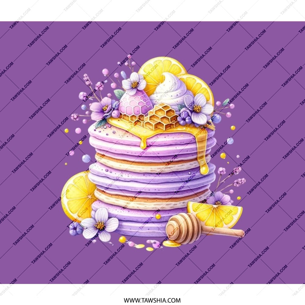 Pancake Art Backpack, Delicious Dessert Backpack, Sweet Treat Backpack, Unique School Backpack, Trendy Food Backpack - Tawshia