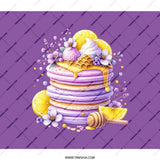 Pancake Art Backpack, Delicious Dessert Backpack, Sweet Treat Backpack, Unique School Backpack, Trendy Food Backpack - Tawshia