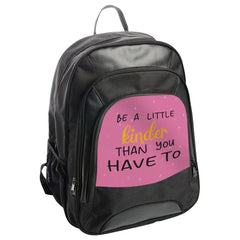 Be Kinder BackPack, Positive Message BackPack, Heart Design BackPack, Cute BackPack, Gift for Her, Motivational BackPack - Tawshia