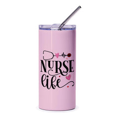 Nurse Life Tumbler, Cute Nurse Gift, Healthcare Worker Tumbler, Nurse Appreciation Gift, Nurse Tumbler Cup, Gift For Nurses, Nurse Week Gift - Tawshia
