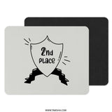 Second Place Winner Mouse Pad, Number 2, Competition Prize, Achievement Gift, Office Decor, Contest Gift, Gaming Mouse Pad - Tawshia