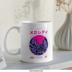 Megacity Japanese Design Ceramic Mug product