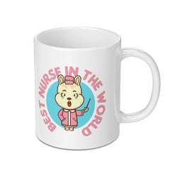Best Nurse in the World Bunny Design Mug product type