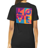 Colorful Love Graphic Tee Shirt product type