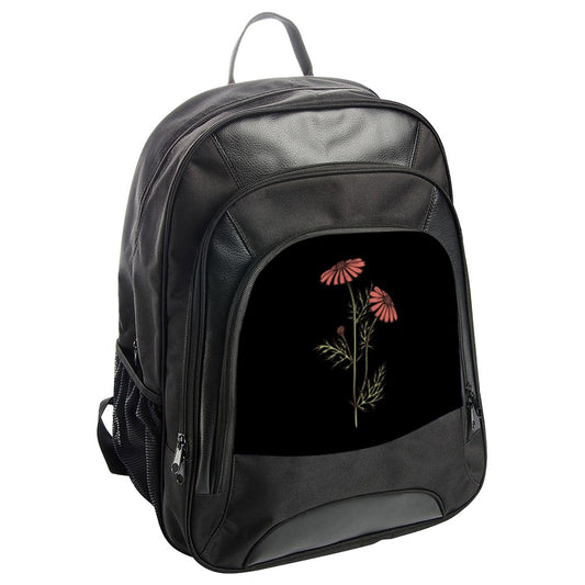 Cosmos Flower Backpack, Floral Backpack, Botanical Backpack, Cute Backpack, Gift for Her, Unique Backpack, Stylish Backpack, Trendy Backpack - Tawshia