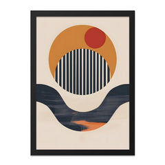 Geometric Wall Art, Abstract Print, Minimalist Decor, Modern Art Print, Contemporary Wall Decor, Circle Art - Tawshia