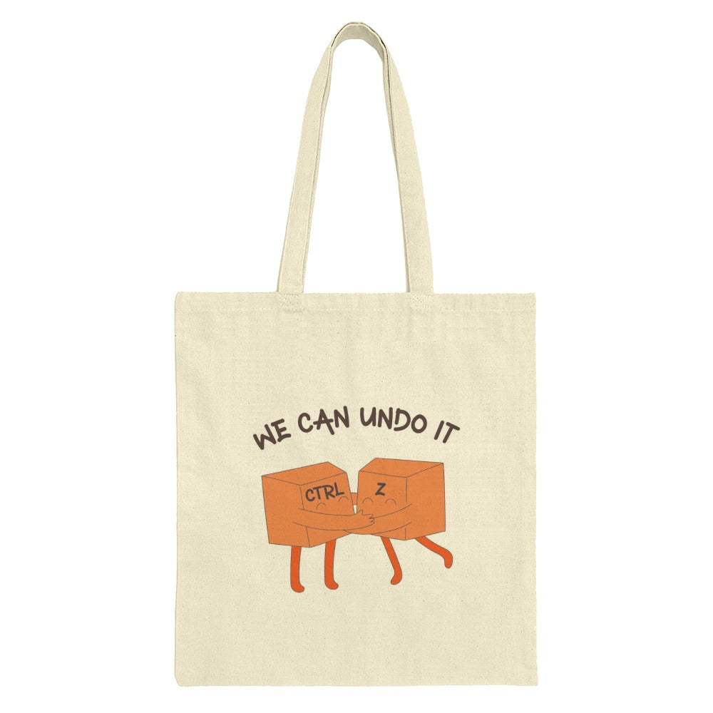 Undo It Tote Bag, Ctrl Z Design, Cute Computer Keys, Funny Geek Gift, Gift For Programmer, Coder Bag, Trendy Tote Bag, Everyday Bag - Tawshia