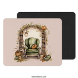 Cozy Reading Nook Mouse Pad, Autumnal Armchair Decor, Book Lover Gift, Fall Pumpkin Vibes, Home Library Desk Accessory - Tawshia