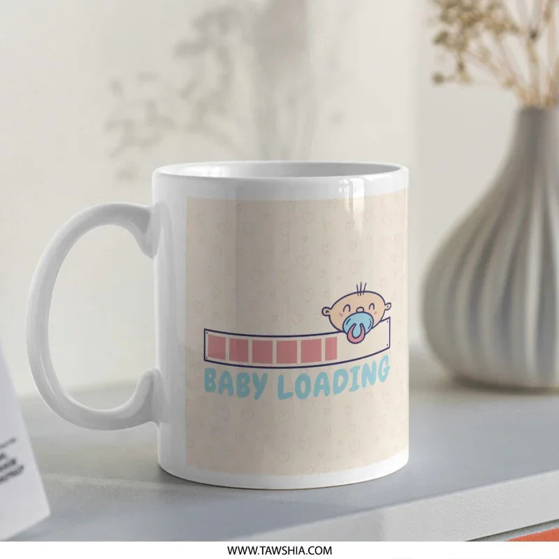 Baby Loading Cute Graphic Design Mug product