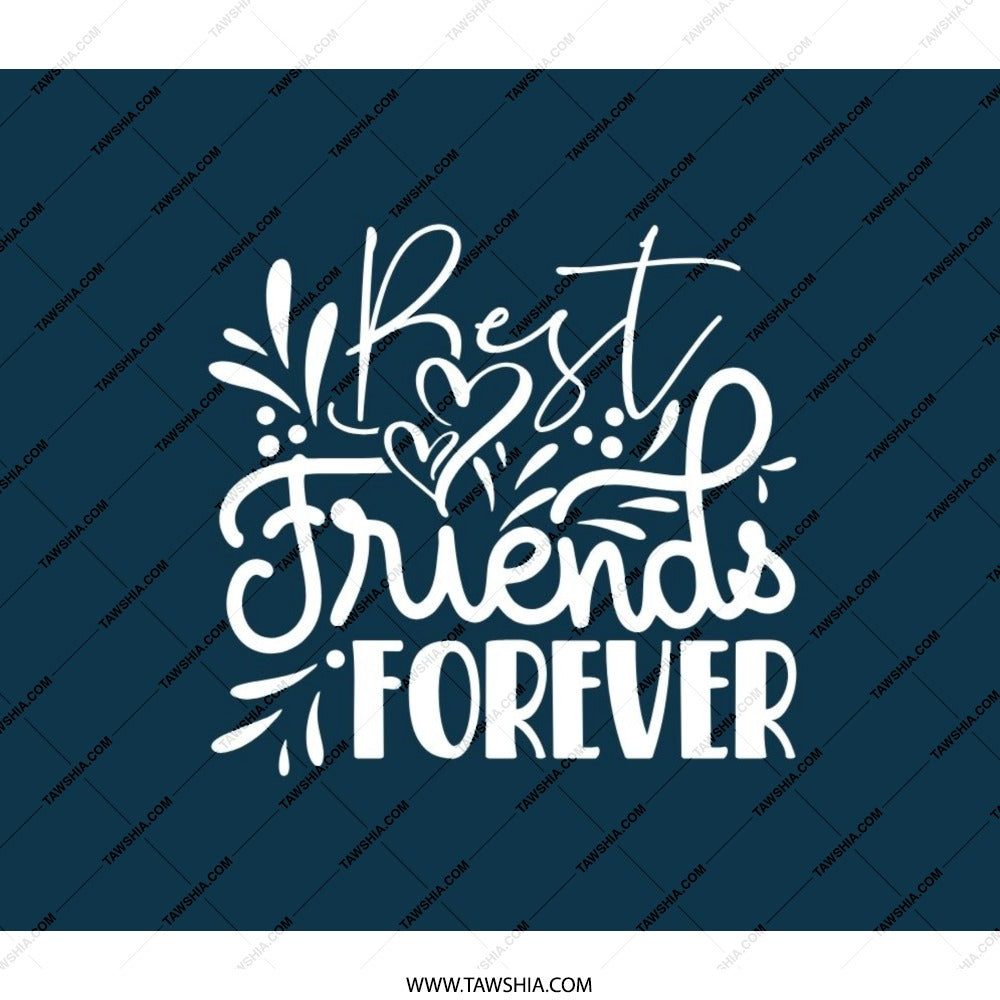Best Friends Forever Backpack, Friendship Gift, Stylish Backpack, School Backpack, Travel Backpack, Gift for Best Friend - Tawshia