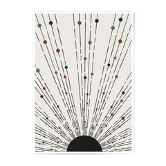 Abstract Sun Photographic Print, Minimalist Wall Art, Boho Decor, Modern Art Print, Home Decor, Living Room Decor - Tawshia