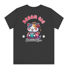 Dream Big Sparkle More Cat Design T-shirt Product
