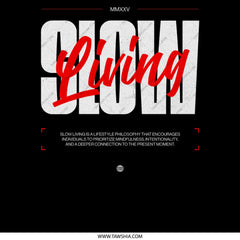 Slow Living Lifestyle Philosophy Poster product