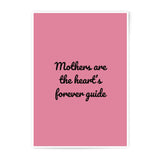 Mothers Forever Guide Photographic Prints, Inspirational Art, Mothers Day Decor, Pink Wall Art, Mothers Love Gift, Home Decor - Tawshia