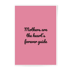 Mothers Forever Guide Photographic Prints, Inspirational Art, Mothers Day Decor, Pink Wall Art, Mothers Love Gift, Home Decor - Tawshia