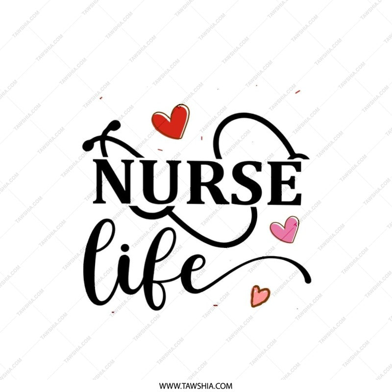 Nurse Life Pillow, Nurse Gift Idea, Medical Pillow Decor, Appreciation Gift, Nursing School Graduation Gift, Gift for Healthcare Workers - Tawshia