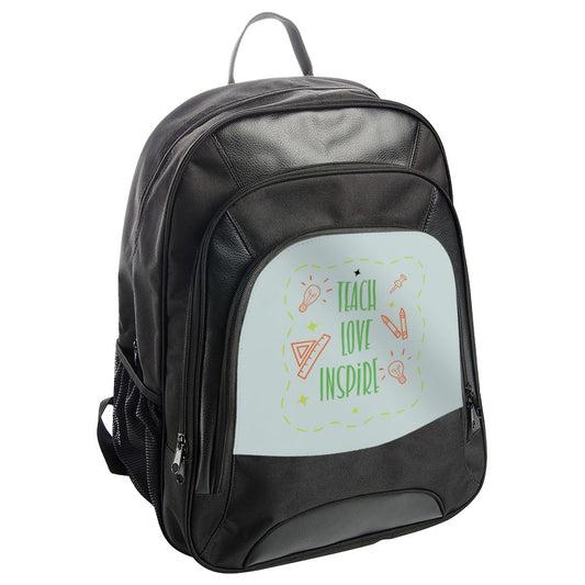 Teach Love Inspire Backpack, Teacher Appreciation Gift, Educational Bag, School Backpack, Teacher Backpack, Back To School Backpack - Tawshia