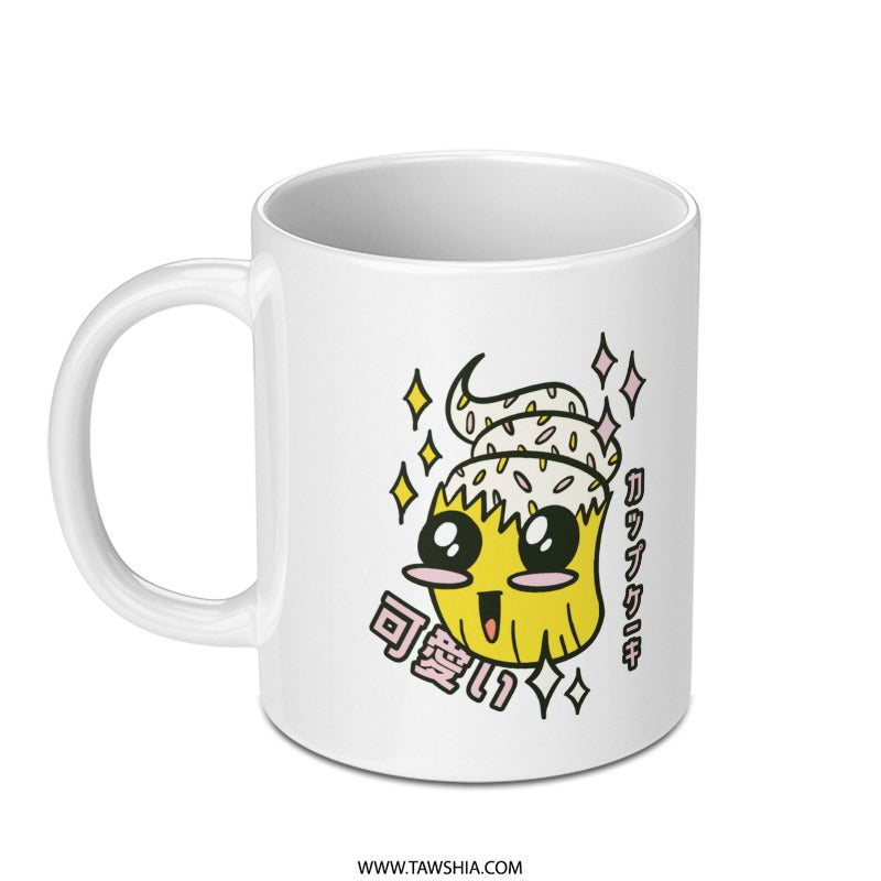 Kawaii Cute Cartoon Character Coffee Mug product