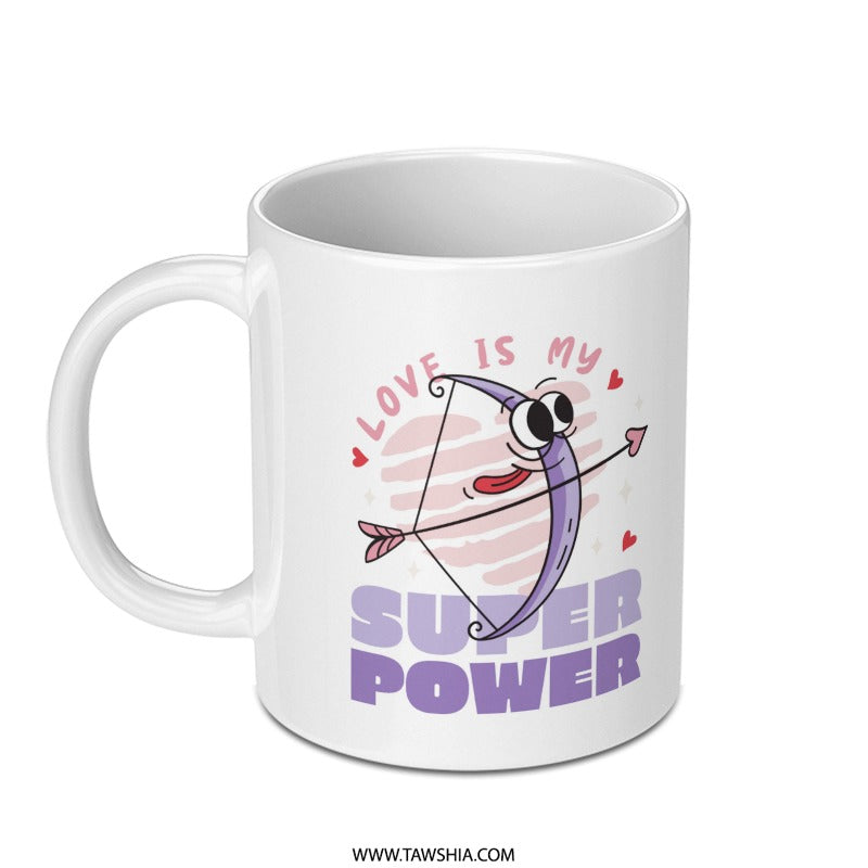 Love Is My Super Power Mug product